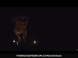 xCHIMERA - erotic fetish romp with dark-hued Luna Corazon