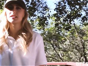 Camping all girl sex with Alexa grace and mates